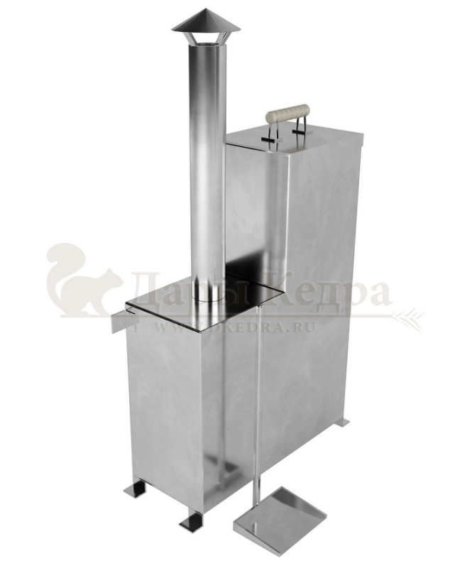 Печь погружная для купели фурако с дровяным отоплением